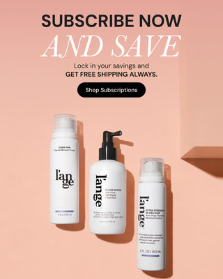 Subscription Banner. Text reads "Subscribe Now And Save. Lock in your savings and GET FREE SHIPPING ALWAYS" Below there is a "Shop Subscription" button