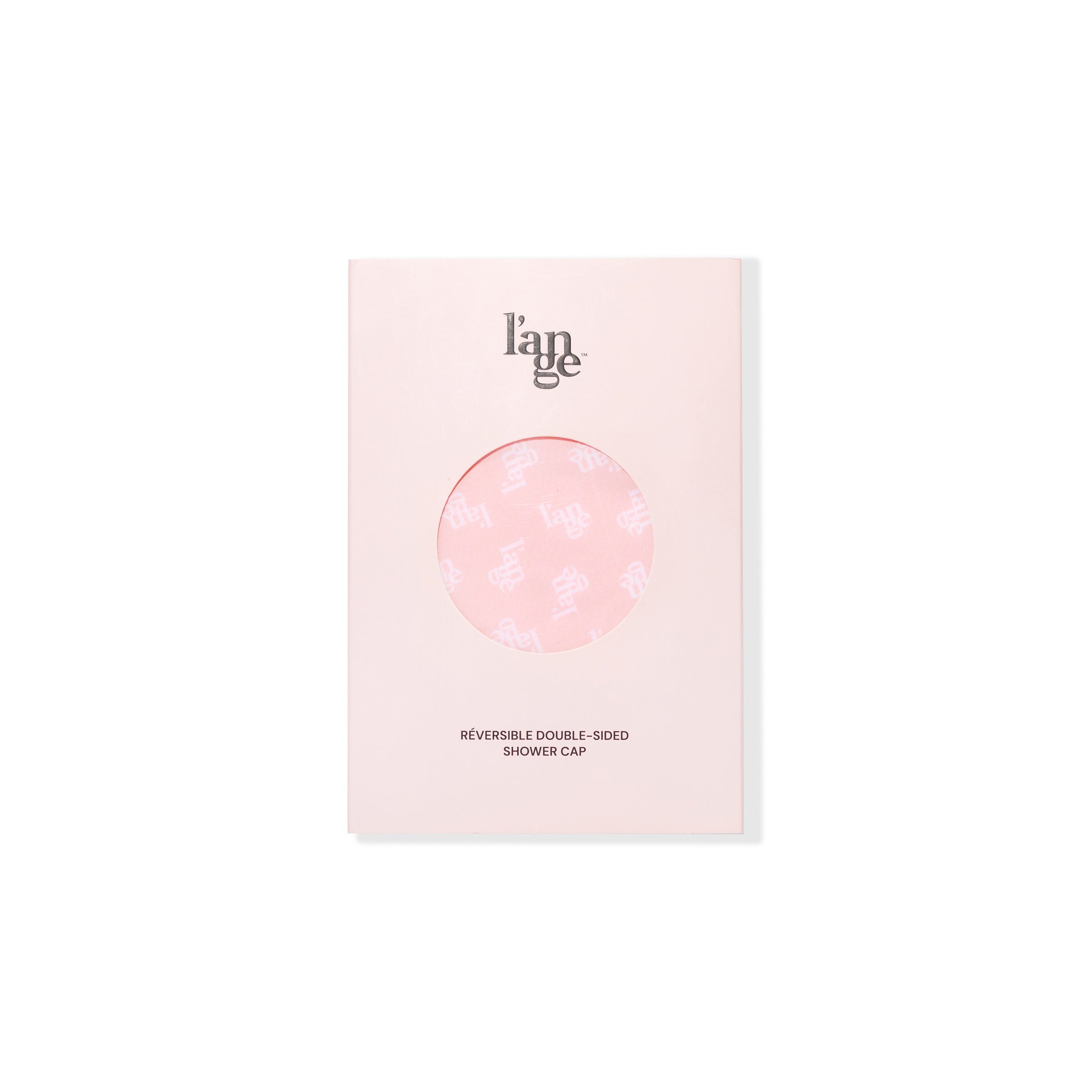 Pink Reversible Double - Sided Shower Cap - L'ange Hair