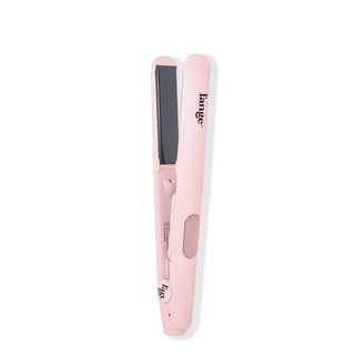 Blush Le Ceramique Luxe straightener in a White Background