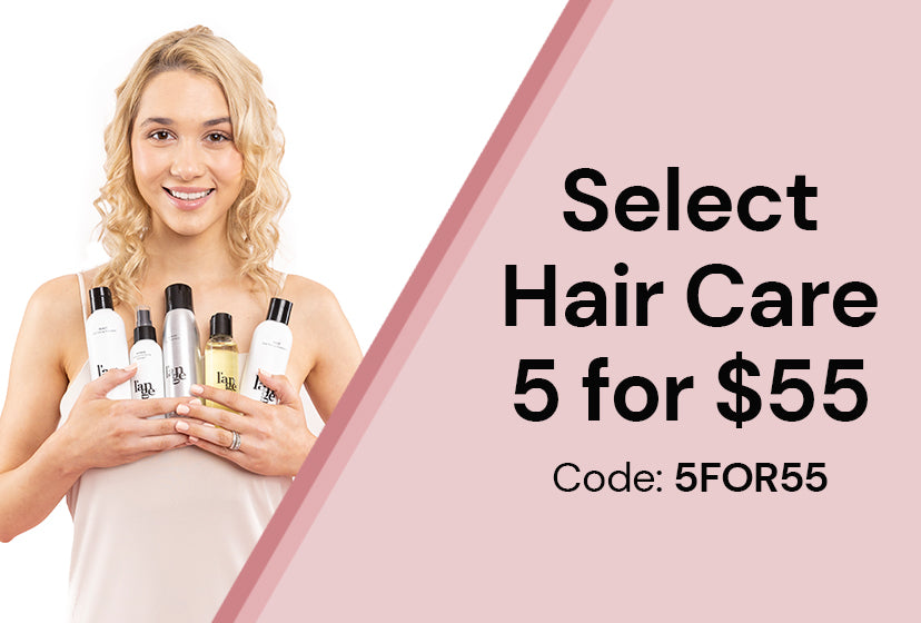 Select Hair Care 5 for $55 Code: 5FOR55
