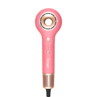 Rose L'ange HaloRing Hair Dryer in a blank background