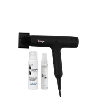 Bougie Blowout Value Set. It contains a Black Haute Air, Extra Strength Glass Hair, and Satin Nectar 