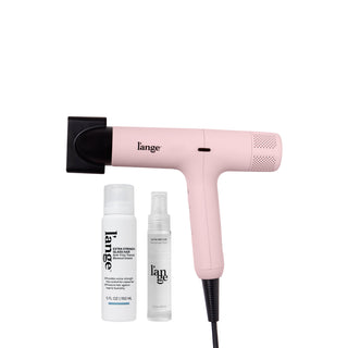 Bougie Blowout Value Set. It contains a Blush Haute Air, Extra Strength Glass Hair, and Satin Nectar 