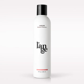 L'ange Cascade Blowout Shampoo on a blank background