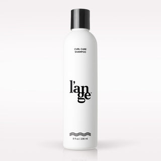 L’ange Curl Care Shampoo on a blank background 