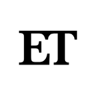 Black silhouette of a stylized eagle in a horizontal position with its wings spread.