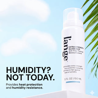 Informational image. Text reads "Humidity? Not Today. Provides heat protection and humidity resistance"