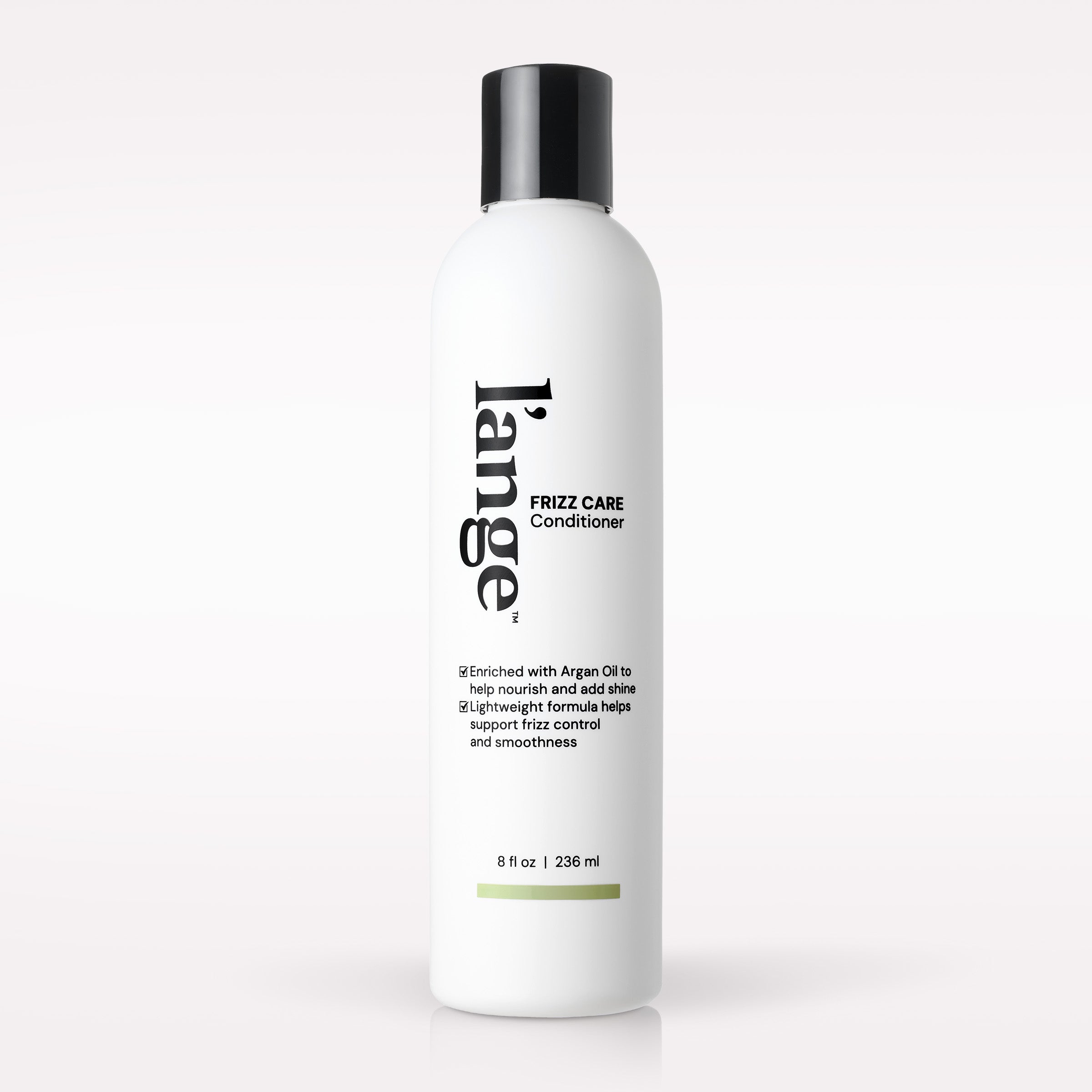 L’ange Frizz Care Conditioner on a blank background 