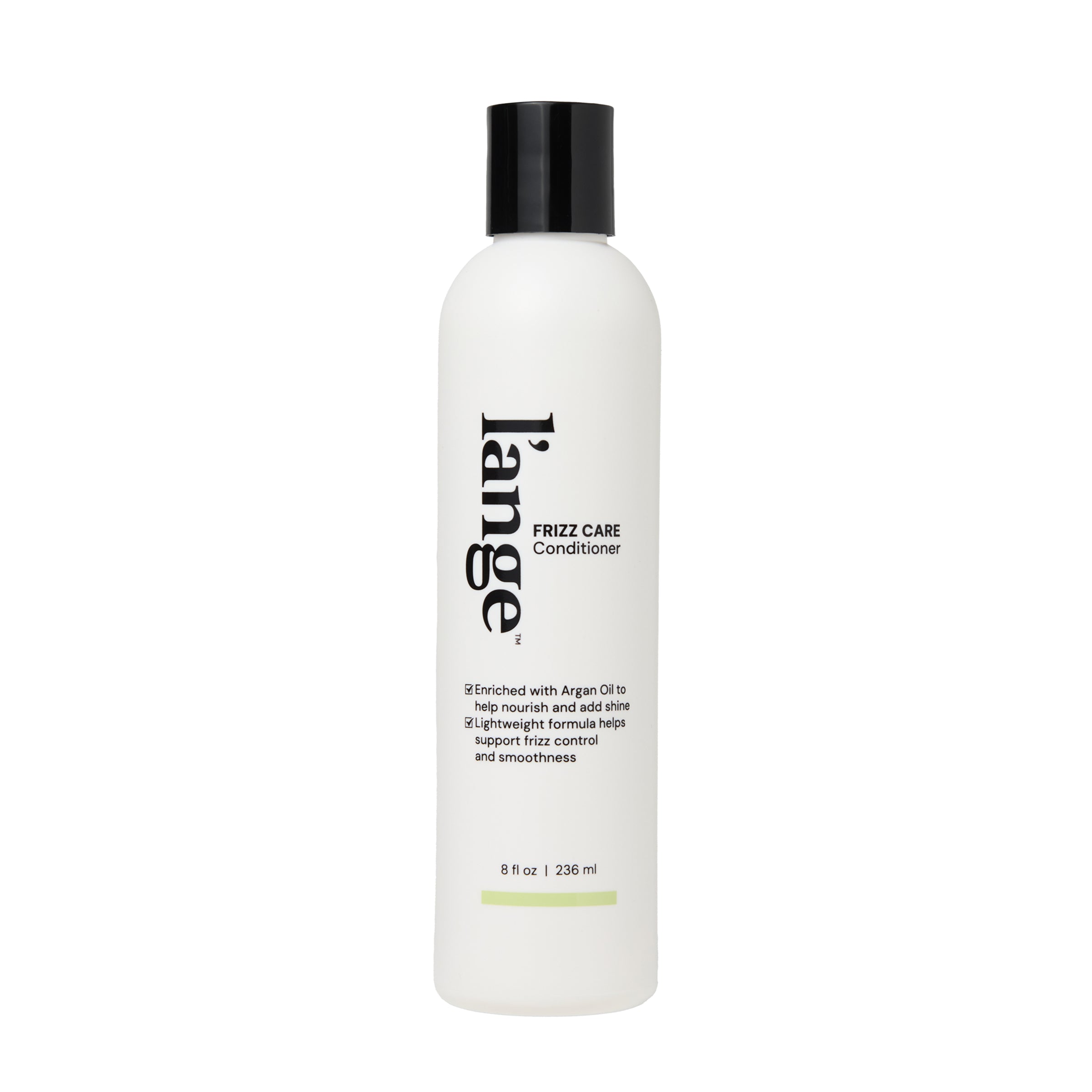 L'ange Frizz Care Conditioner bottle on a blank background