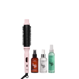 L’ange Blush Glam Me Up Value Set including GlamWave with Manage, Rival, and Salt and Sea haircare