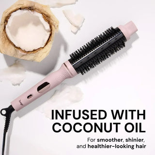 Infused with coconut oil for smoother, shinier, and healthier-looking hair