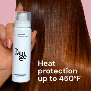 Claims image. Text reads "Heat Protection up to 450° F"