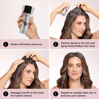 step by step of how to apply the product 