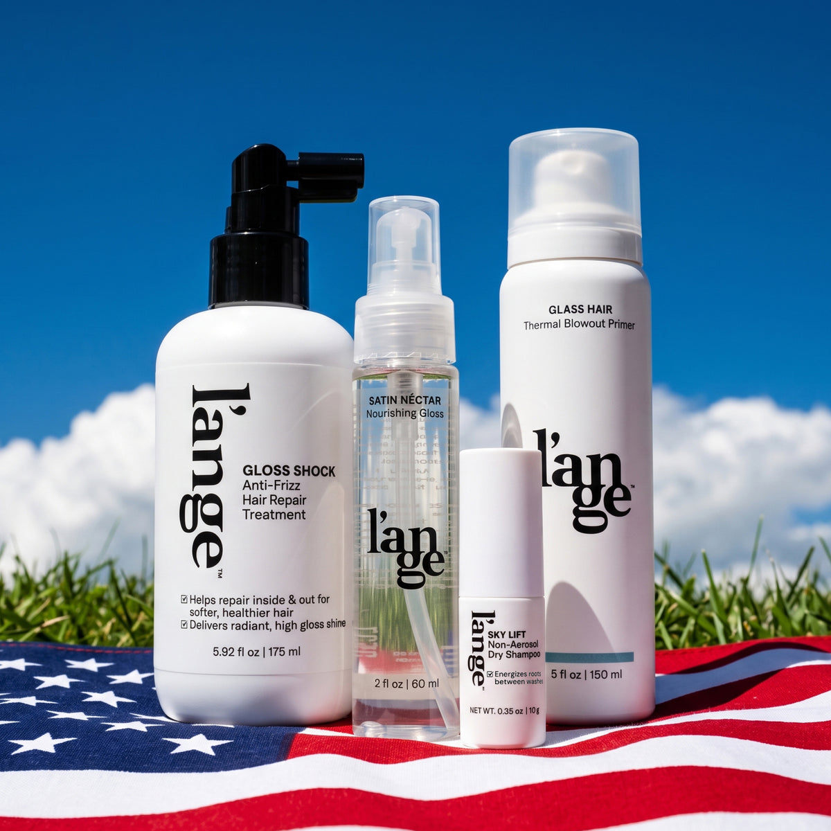Produtos de haircare para controlar frizz e dar brilho aos fios.