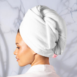 Hair Wrap Towel - Lightweight Microfiber 2-Pack