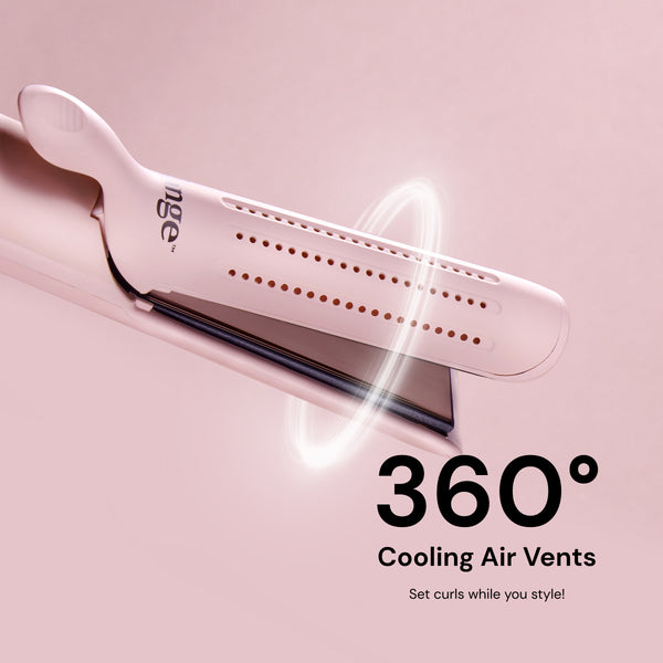 360 degree cooling air vents set curls while you style