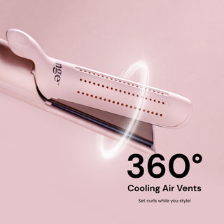 360 degree cooling air vents set curls while you style