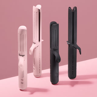 blush and black le duos on a pink background