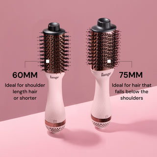60MM Ideal for Shoulder Length Hair or Shorrter; 75MM Ideal for Hair that Falls Below the Shoulders