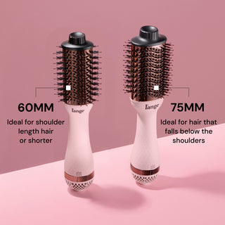 60MM Ideal for Shoulder Length Hair or Shorter; 75MM Ideal for Hair that Falls Below the Shoulders
