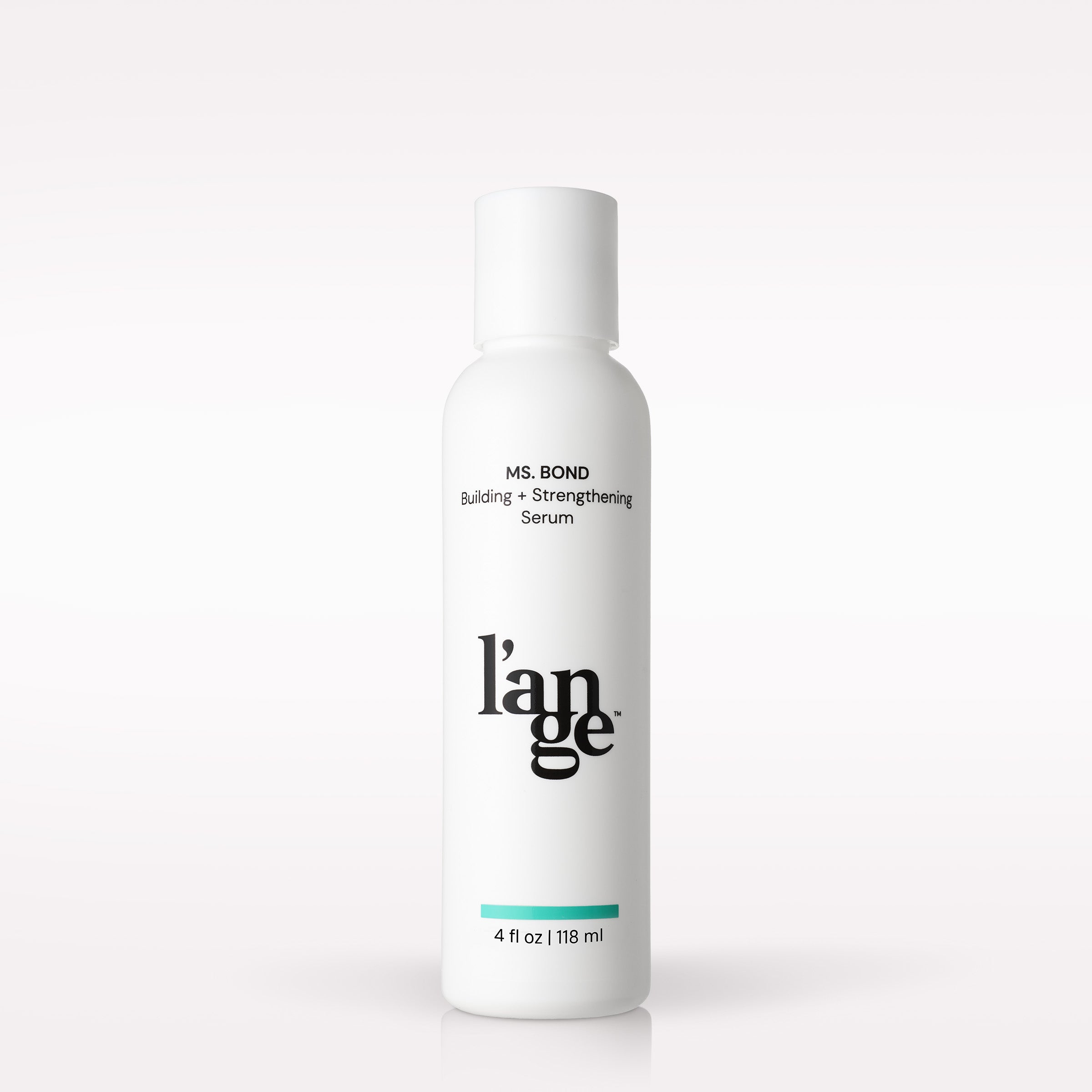 L’ange Ms. Bond Building + Strengthening Serum on a blank background 
