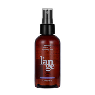 L’ange Manage Marula Oil Hydrating MIst  on a plain white background 