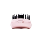 Top view of Blush 2-in-1 Straightening Blow Dryer Brush with hollow center bristles 