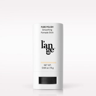 L’ange Pure Polish Smoothing Pomade Stick on a blank background 