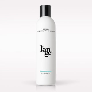 L’ange Refresh Invigorating Mint Conditioner  on a blank background 
