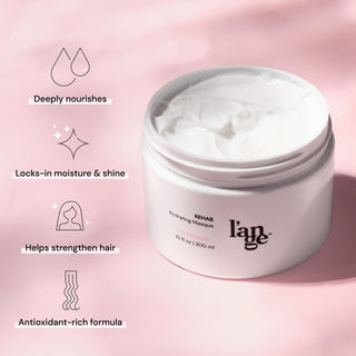 Rehab bottle on a pink background with benefits with icons.