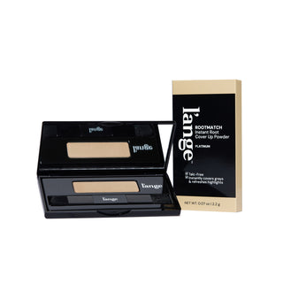 L’ange RootMatch compact and Platinum shade box displayed on a white background