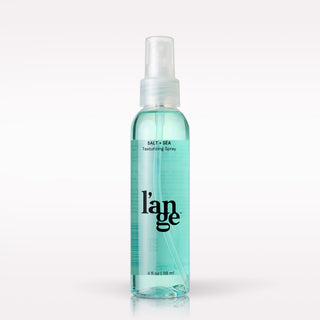 L’ange Salt + Sea Texturizing Spray on a blank background 