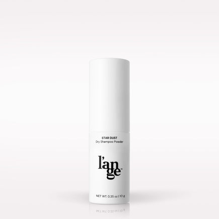 L’ange Star Dust Dry Shampoo Powder on a blank background 