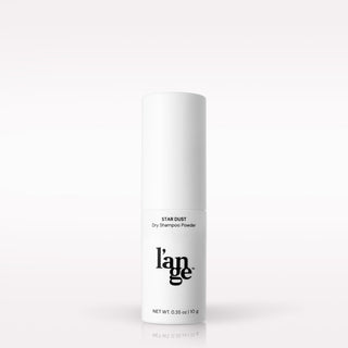 L’ange Star Dust Dry Shampoo Powder on a blank background 