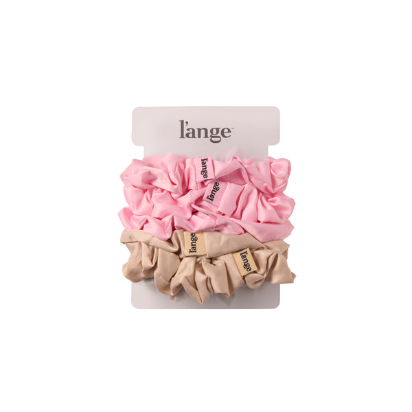 Medium Satin Scrunchies 5 Piece Set - L'ange Hair
