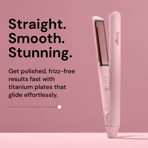 Straight. Smooth. Stunning. Get polished, frizz-free results fast with titanium plates that glide effortlessly. 