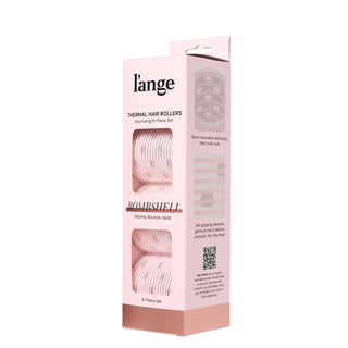 L'ange Thermal Hair Rollers on a blank background