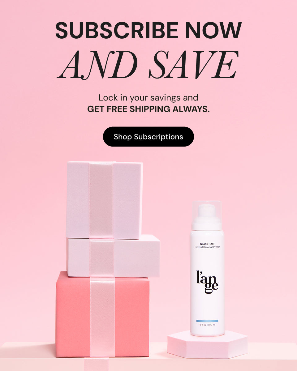 Promotional Banner. Text reads "Subscribe Now and Save. Lock in your savings and GET FREE SHIPPING ALWAYS." below there is a "Shop Subscriptions"