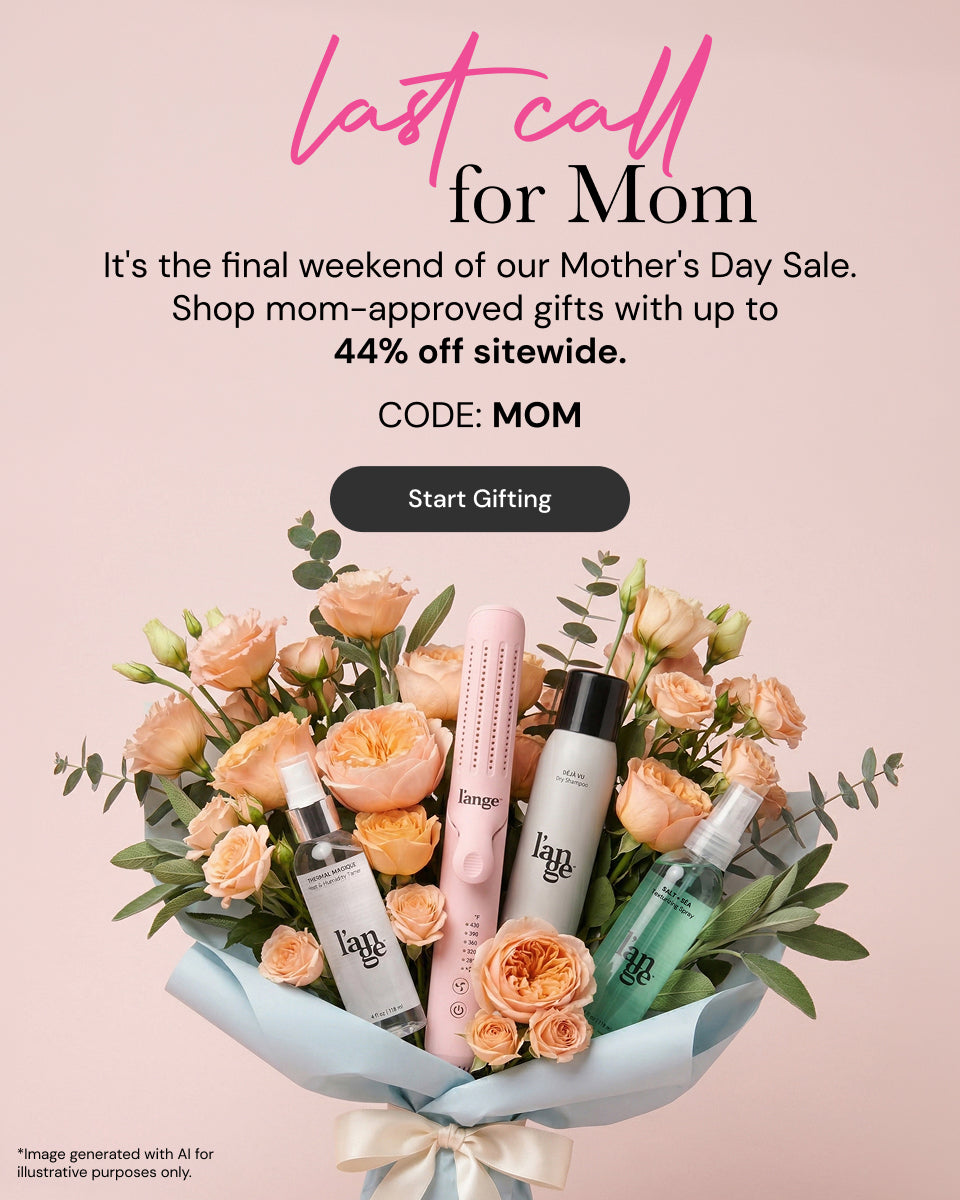 Promotional Banner. Text reads "Last Call for Mom. It's the final weekend for our Mother's Day Sale. Shop mom-approved gifts with up to 44% off sitewide. CODE: MOM" Below there is a "Start Gifting" button

*Image generated with AI for illustrative purposes only