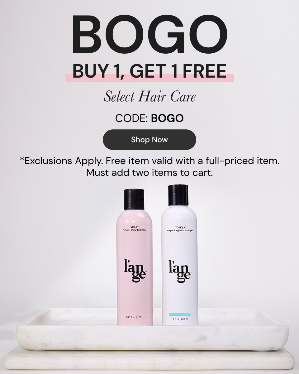 Banner promoting BOGO Sale. Buy 1, Get 1 Free Select Hair Care with Shop Now button. Exclusions Apply.