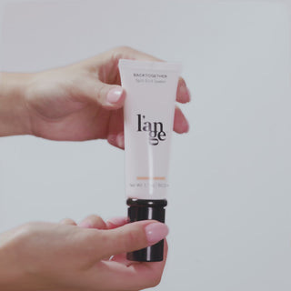 Model using the BackTogether product showcasing how the split end is restored.