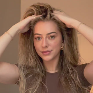 Women using Grand Debut Root Booster to give their roots extra volume