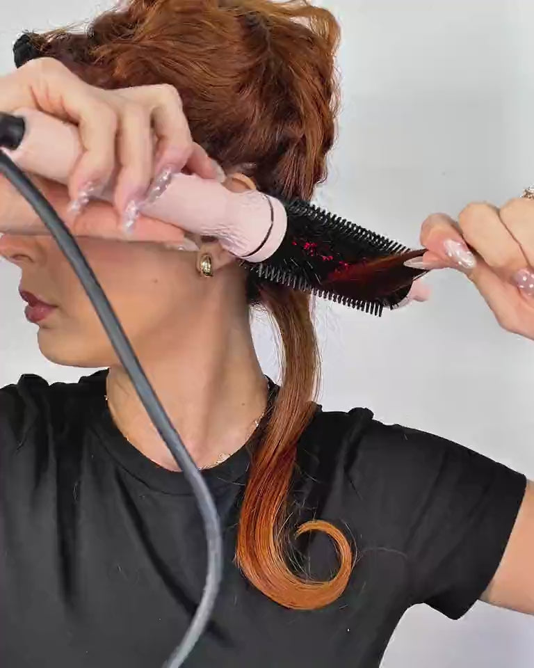 GlamWave Infrared Thermal Ionic Brush - L'ange Hair