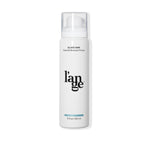White 5fl oz bottle of Glass Hair Thermal Blowout Primer and L’ange logo in black font